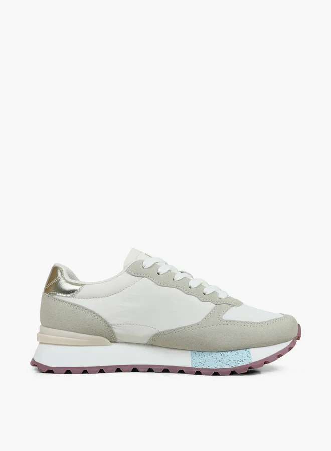 جاب Women Osaka Lace-Up Ankle Sneakers